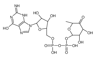 GDP-4-dehydro-6-deoxy-α-D-mannose结构式