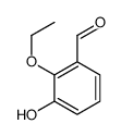 2-Ethoxy-3-hydroxybenzaldehyde结构式