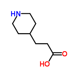 4-哌啶丙酸结构式