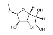 .alpha.-D-Glucofuranoside, methyl结构式