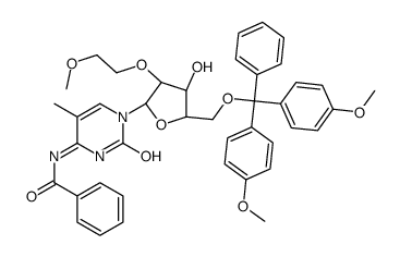5'-O-DMT-2'-O-MOE-N4-Bz-5-Me-C结构式