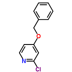 4-(Benzyloxy)-2-chloropyridine结构式
