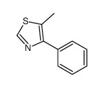 5-甲基-4-苯基噻唑结构式