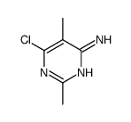 6-氯-2,5-二甲基嘧啶-4-胺结构式