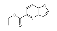 呋喃并[3,2-b]吡啶-5-羧酸乙酯结构式