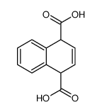 1,4-dihydronaphthalene-1,4-dicarboxylic acid结构式