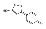 5-(4-羟基-苯基)-[1,2]二硫醇-3-硫酮结构式