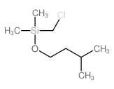 Silane,(chloromethyl)(isopentyloxy)dimethyl- (6CI,8CI)结构式