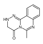 6-methyl-2,3-dihydro-[1,2,4]triazino[4,3-c]quinazolin-4-one结构式