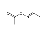 propan-2-one O-acetyl oxime结构式