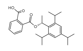 (R)-2-((1-(2,4,6-triisopropylphenyl)ethoxy)carbonyl)benzoic acid结构式