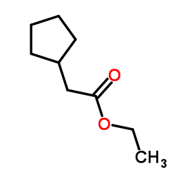 环戊基乙酸乙酯结构式