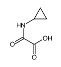 2-(环丙基氨基)-2-氧亚基乙酸结构式