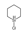 1-chloro-1-silacyclohexane结构式