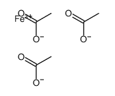 Acetic acid, iron(3+) salt结构式