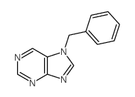 7H-Purine,7-(phenylmethyl)-结构式