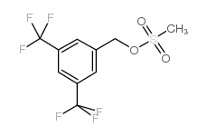 3,5-BIS(TRIFLUOROMETHYL)BENZYL METHANESULPHONATE结构式