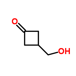 3-(羟甲基)-环丁酮结构式