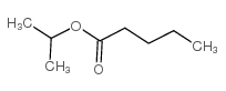 isopropyl valerate结构式
