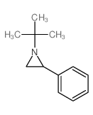 2-phenyl-1-tert-butyl-aziridine结构式