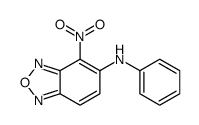5-Anilino-4-nitrobenzofurazane结构式