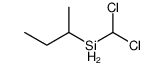 butan-2-yl(dichloromethyl)silane结构式