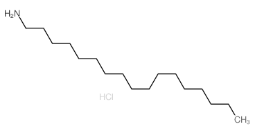 HEPTADECYLAMINE, HYDROCHLORIDE结构式