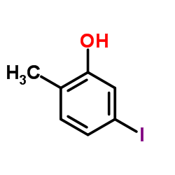 5-Iodo-2-methylphenol结构式