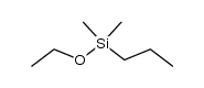 me2(n-pr)Si(Oet)结构式