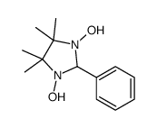 1,3-dihydroxy-4,4,5,5-tetramethyl-2-phenylimidazolidine结构式