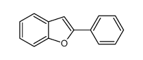 2-Phenylbenzofuran结构式
