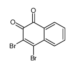 3,4-Dibromo-1,2-naphthoquinone结构式