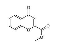 METHYL 4-OXO-4H-CHROMENE-2-CARBOXYLATE结构式