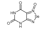5,7-dioxo-4,5,6,7-tetrahydro-[1,2,5]selenadiazolo[3,4-d]pyrimidine 1-oxide结构式