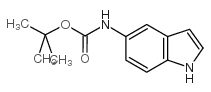 5-N-BOC-氨基吲哚结构式
