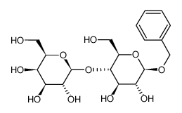 BENZYL 4-O-B-D-GALACTOPYRANOSYL-B-D-结构式