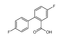 5-fluoro-2-(4-fluorophenyl)benzoic acid结构式
