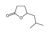 5-Isobutyltetrahydrofuran-2-one结构式