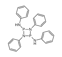 2-N,4-N,1,3-tetraphenyl-1,3,2,4-diazadiphosphetidine-2,4-diamine结构式