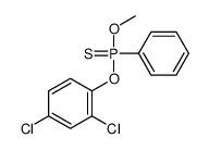 (2,4-dichlorophenoxy)-methoxy-phenyl-sulfanylidene-&lambda;5-phosphane结构式
