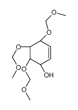 (1S,4R,5S,6R)-4,5,6-tris(methoxymethoxy)cyclohex-2-en-1-ol结构式