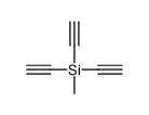 triethynyl(methyl)silane结构式