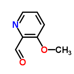 3-甲氧基-2-吡啶醛结构式