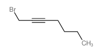 2-Heptyne, 1-bromo-结构式