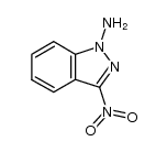 1-amino-3-nitroindazole结构式