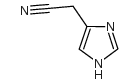 4(5)-腈甲基咪唑结构式