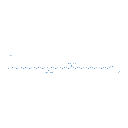 dodecyl-[6-(dodecyl-dimethyl-ammonio)hexyl]-dimethyl-azanium结构式