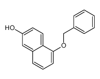 5-phenylmethoxynaphthalen-2-ol结构式