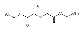 Pentanedioic acid,2-methyl-, 1,5-diethyl ester结构式