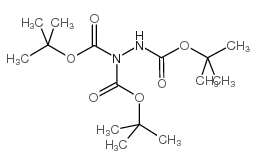 三-叔-丁基肼-1,1,2-三甲酸基酯结构式
